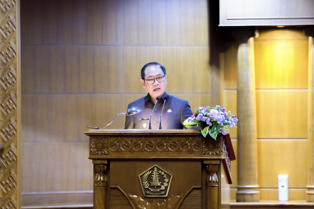 Penjelasan Bupati pada Rapat Paripurna DPRD Badung